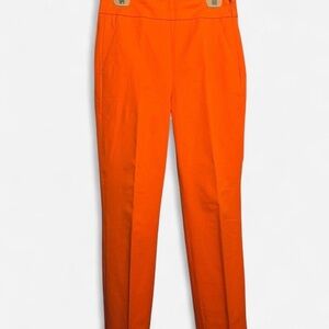 J. Crew Vibrant Orange Women's Trousers